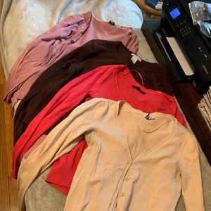 5 cardigans